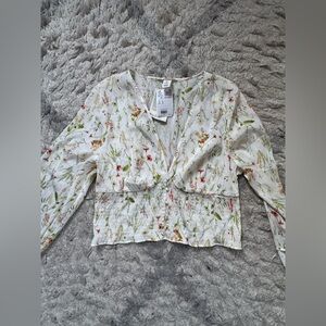H&M Floral Print Women's Top
